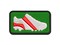 Soccer Football Cleats Sports Shoes Multi-Color Embroidered Iron-On or Hook & Loop Patch Applique